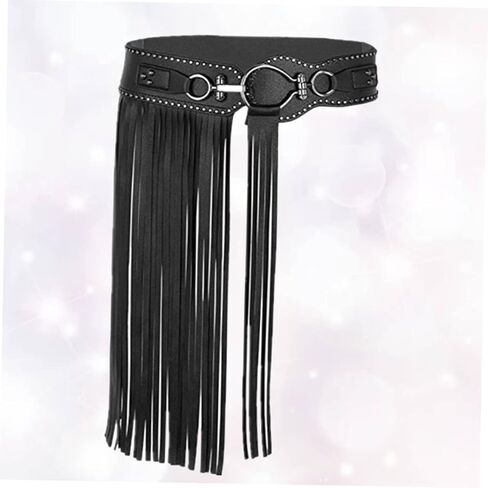 LIFKOME Punk Style Skirt Fashion Belt Tassel Waist Chain Belt for Dress Fringe Belts Women Tassles Goth Cor in Saudi Arabia