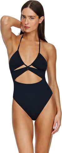 Gottex Women's Midnight Cut Out Halter One Piece in Saudi Arabia