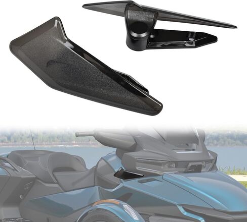 Adjustable Side Air Deflectors for Spyder RT, Wind Deflector Side Wind Windshield Windscreens for Can-Am Spyder RT 2020-2025 Accessories, 2PCS, Replace #219401040 in Saudi Arabia