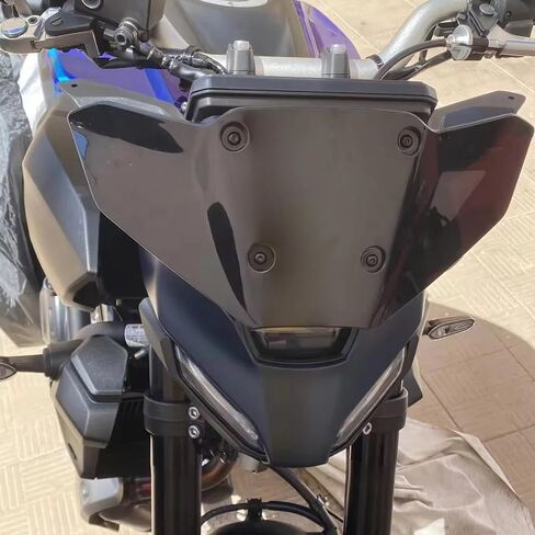 لـ MT-07 MT07 2025+ ملحقات الدراجات النارية الجديدة هدية MT07 طقم منحرف الزجاج الأمامي (e) in Kuwait