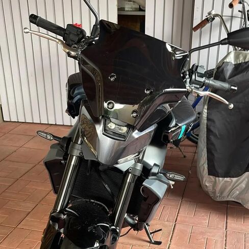 لـ MT-07 MT07 2025+ ملحقات الدراجات النارية الجديدة هدية MT07 طقم منحرف الزجاج الأمامي (e) in Kuwait