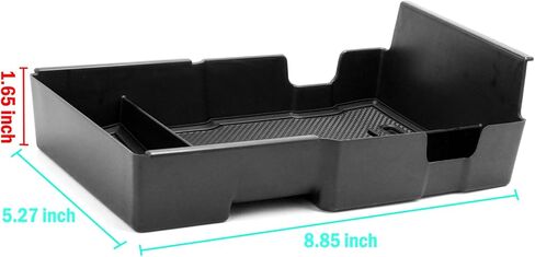 Compatible with GMC Terrain Center Console Organizer Tray 2025 2026, Armrest Box Center Console Storage Tray with Non-Slip Mat for Terrain Accessories 2025 2026 in Kuwait