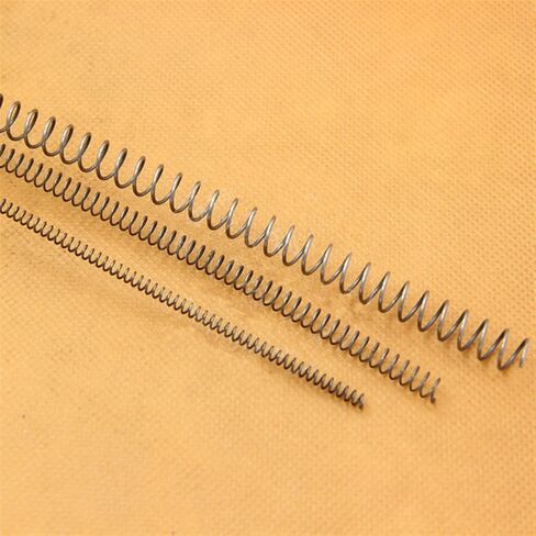 Cgshop-Compressed Spring Long Flexible Compression Spring Extension Coil Spring 1.5mm Wire Diameter*8-30mm Out Diameter*1000mm Length, 2PCS, Good Elasticity and More Durable(1.5x16x1000mm) in Saudi Arabia