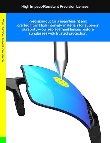 SmartVLT Set of 6 Men's Replacement Lenses for Oakley Holbrook OO9102 Sunglass Combo Pack S02 in Saudi Arabia