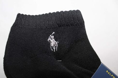 جوارب رياضية كلاسيكية للرجال من Polo Ralph Lauren مكونة من 6 أزواج (أسود) مكونة من 6 جوارب للرجال in Saudi Arabia