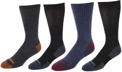 Timberland Men's Castleton Comfort Cushioned Crew Socks (4 Pack) in Saudi Arabia
