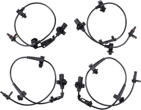 4Pcs Front and Rear Left Right ABS Wheel Speed Sensor for Honda Civic 2012-2015 in Saudi Arabia
