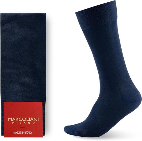 Marcoliani Milano Mens Dress Socks - Classic Plain Colors | Fresh of Modal in Saudi Arabia