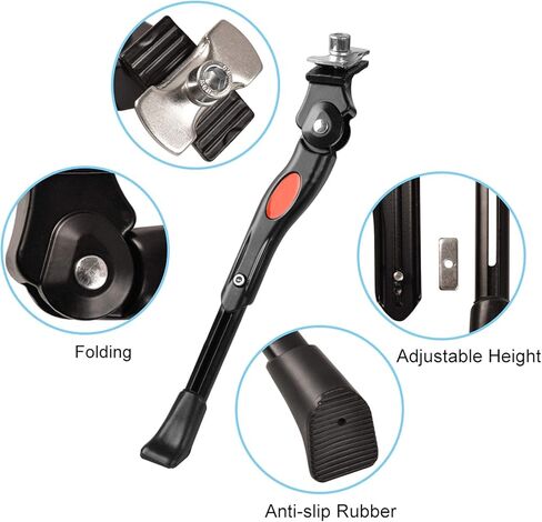 مسند دراجة SEISSO قابل للتعديل في المنتصف للأطفال، حامل للدراجة، حامل في المنتصف لـ 16 18 20 بوصة، مساند للدراجات الجبلية 16-20 بوصة، دراجة جبلية/دراجة طريق/دراجة للبالغين/دراجة رياضية in Kuwait