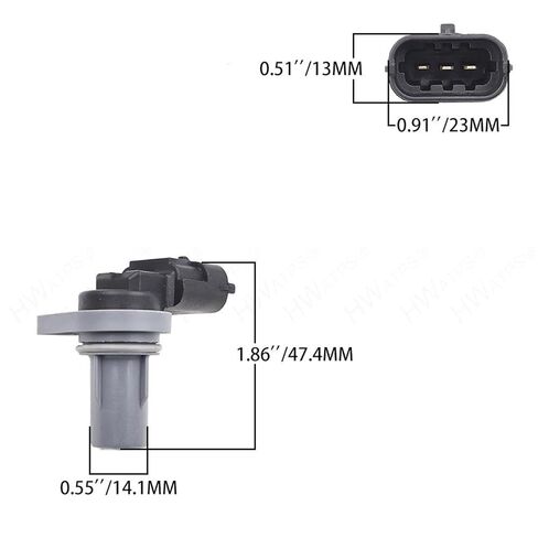 Crankshaft Position Sensor 39318-3L000 39318-3L000 393183L000 1Pcs in Saudi Arabia