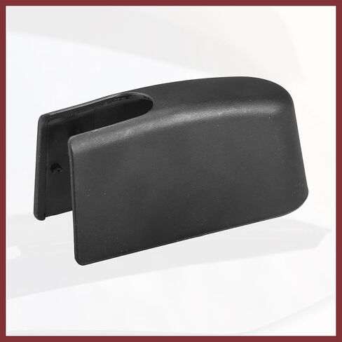 Rear Windshield Wiper Arm Nut Cover Cap Fit for BMW X3 2018-2024 No.61687407276 - Pack of 1 Black Replace Parts in Saudi Arabia