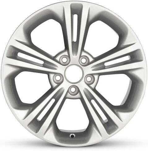 عجلة ألومنيوم بديلة جديدة مقاس 18x8 بوصة OEM مباشرة لسيارة Ford Explorer 2016-2019 5-114.3 مللي متر حافة فضية 18 بوصة DG1Z1007C in Saudi Arabia