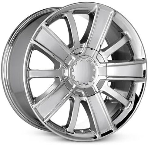 New 20x9 inch OEM Direct Replacement Aluminum Wheel for 2014-2019 Chevrolet Silverado 1500 6-139.7mm Silver 20 in Rim 22871003 in Saudi Arabia