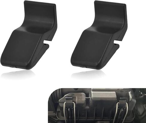 2 PCS Air Cleaner Accessory Clip, Air Filter Housing Buckle, OE #17219-P65-000, for Honda Fit 2009-2020 Insight 2000-2006 Accord 2018-2022 Car Parts (Black) in Kuwait