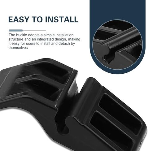 2 PCS Air Cleaner Accessory Clip, Air Filter Housing Buckle, OE #17219-P65-000, for Honda Fit 2009-2020 Insight 2000-2006 Accord 2018-2022 Car Parts (Black) in Kuwait