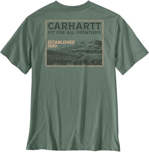 Carhartt Men's Irvine Relaxed Frontiers T-Shirt in Saudi Arabia