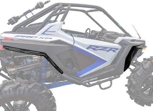 SuperATV Extended Fender Flares Mud Guards for 2020+ Polaris RZR PRO XP/XP 4 | Extreme Durability | Protect Against Rocks, Dirt, Sand, & Mud | Gives 3" Extra Coverage for Extra Protection in Saudi Arabia