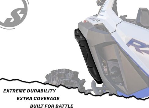 SuperATV Extended Fender Flares Mud Guards for 2020+ Polaris RZR PRO XP/XP 4 | Extreme Durability | Protect Against Rocks, Dirt, Sand, & Mud | Gives 3" Extra Coverage for Extra Protection in Saudi Arabia