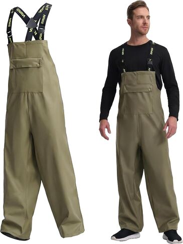 وزرة مريلة Workwear للرجال المقاوم للمياه القابلة للتعديل لصيد الأسماك والعمل في الهواء الطلق in Kuwait