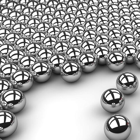 100 كرة تحمل من الفولاذ الكروم مقاس 1 بوصة G25 in Kuwait