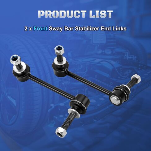 K80946 K80948 Front Sway Bar Stabilizer End Links Compatible with Toyota Tacoma 2005 2006 2007 2008 2009 2010 2011 2012 2013 2014 2015 2016 2017 2018 2019, Set of 2 in Saudi Arabia
