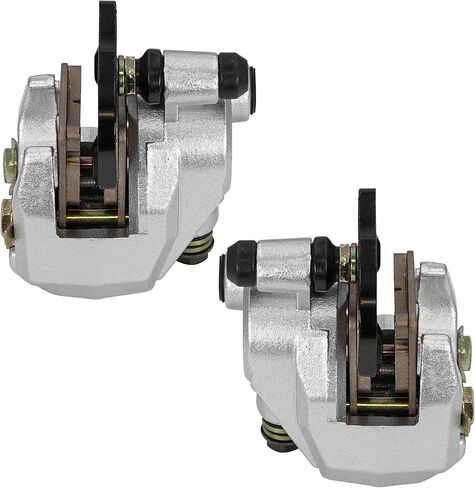 Caltric Front Brake Calipers Compatible with Kawasaki Prairie 360 KVF360 04-13 / Prairie 300 KVF300 400 KVF400 01-02 43080-5136 43080-5135 in Saudi Arabia