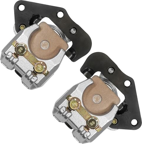 Caltric Front Brake Calipers Compatible with Kawasaki Prairie 360 KVF360 04-13 / Prairie 300 KVF300 400 KVF400 01-02 43080-5136 43080-5135 in Saudi Arabia