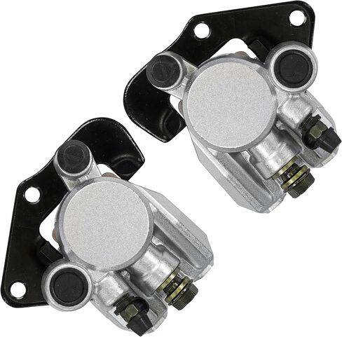 Caltric Front Brake Calipers Compatible with Kawasaki Prairie 360 KVF360 04-13 / Prairie 300 KVF300 400 KVF400 01-02 43080-5136 43080-5135 in Saudi Arabia