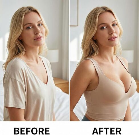 2 Pairs Bra Pads Inserts, Removable Edge-Sewn Bra Insert Pads, Breathable Silhouette Teardrop-Shaped Bras Inserts Push up for Sports Bras Dresses Swimsuits Bikini in Saudi Arabia