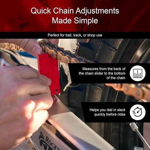 Tusk Chain Slack Measuring Tool Compatible With Kawasaki KX250 2021-2024/KX450 2019-2025 in Saudi Arabia