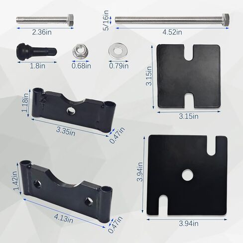 2 stroke exhaust repair kit, pipe dent repair kit, Fit for TE 125/250/300 TC, for Yamaha Tzr250/Yz250, for Honda Cr250/Cr250R, and Other 50cc+ Models in Saudi Arabia