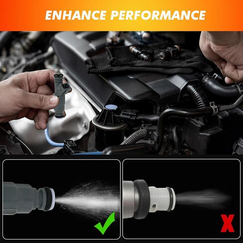 1997-1998/2001-2005 Fuel Injector Compatible for 98/01-02 Chevrolet Camaro, Pontiac Firebird, 2004 Pontiac GTO, 97-98/01-04 Chevrolet Corvette, 04-05 Cadillac CTS, V8 5.7L, Replace 0280155931 12482704 in Saudi Arabia