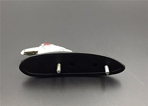 XKMT-Chrome Front Fender Bonnet Eagle Head with Red Eyes [B01B269DYY] in Saudi Arabia