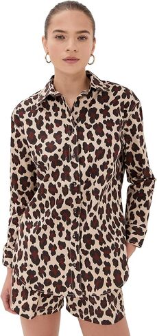 LE BOP Women's Cecilla Button Down in Saudi Arabia