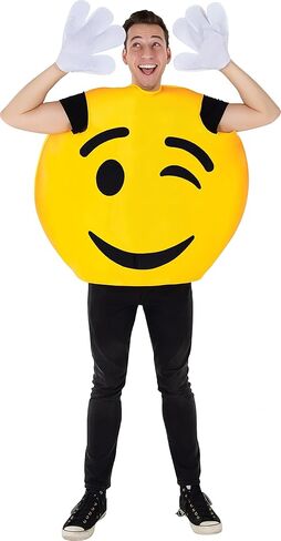لعبة تلبيس أمريكا Winking Emoticon زي - Wink Emoticon Tunic in Saudi Arabia