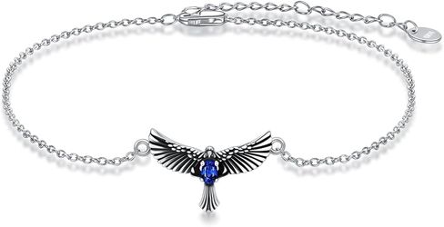 LONAGO Eagle Bracelet for Women 925 Sterling Silver Hawk Link Bracelet in Saudi Arabia