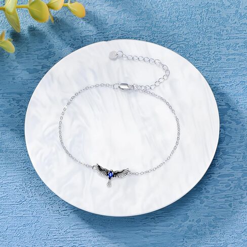 LONAGO Eagle Bracelet for Women 925 Sterling Silver Hawk Link Bracelet in Saudi Arabia
