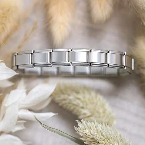 Italian Style Silver Bracelet, Fits 9mm Italian Charms in Saudi Arabia