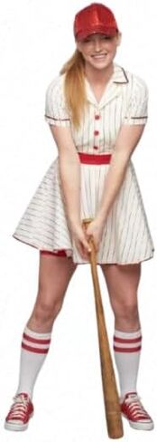 CHASING FIREFLIES Retro Baseball Player Costume For Women in Saudi Arabia