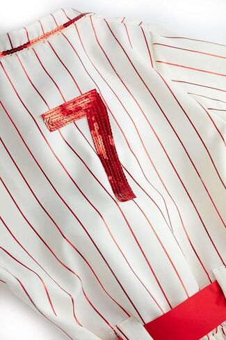 CHASING FIREFLIES Retro Baseball Player Costume For Women in Saudi Arabia