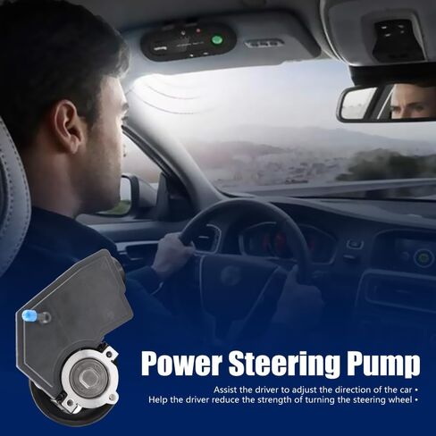 تناسب جيب شيروكي 1996-2001، رانجلر 1997-2003، TJ 1997-2003 4.0L، مضخة توجيه كهربائية مع بكرة، مضخة توجيه هيدروليكية، تحل محل 52087871 86-00274 in Kuwait