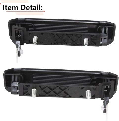 RLB-HILON 1Pair Front Exterior Door Handle Compatible with Nissan Navara D21 Hardbody Pickup 1986 to 1997 Year, Black Color in Saudi Arabia