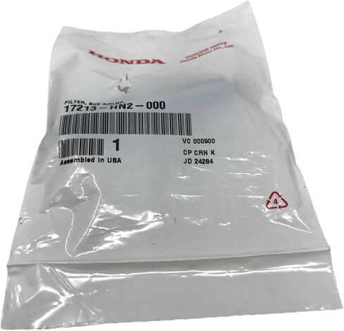 عبوة واحدة متوافقة مع عنصر منظف فلتر الهواء Honda Sub 17213-HN2-000 تحتوي على 17213-HN2-000 وقمع in Saudi Arabia