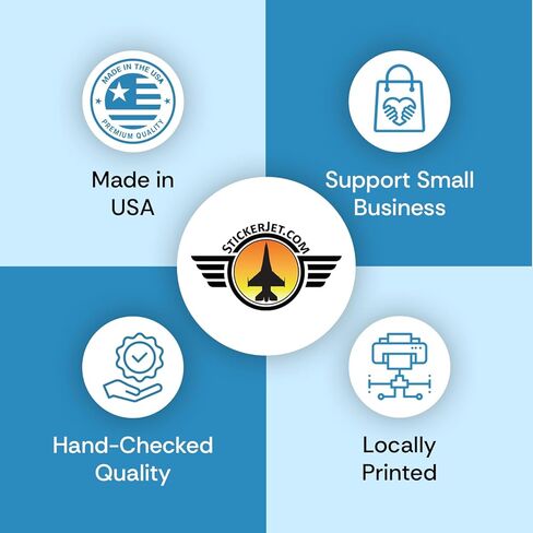 StickerJet Do Not Stack Stickers – 4"x6" Roll Labels, 500 Count – Easy Peel & Stick, Premium Paper – Self-Adhesive Labels for Shipping, Handling, and Moving Boxes – Made in USA in Kuwait