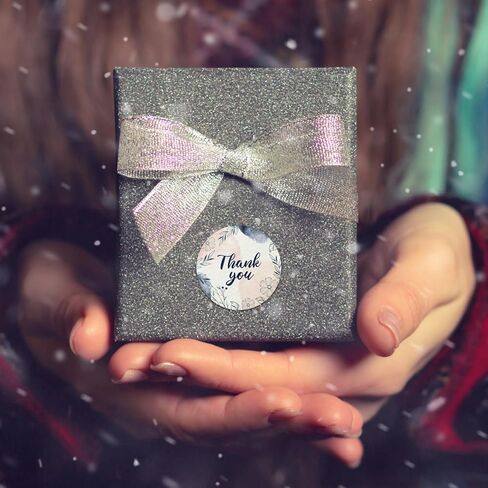 StickerJet Thank You Stickers Roll – 2"x2" Round Labels, 500 Stickers– Easy Peel & Stick, Premium Paper, Made in USA – Self-Adhesive for Packaging, Envelopes, and Gifts in Kuwait