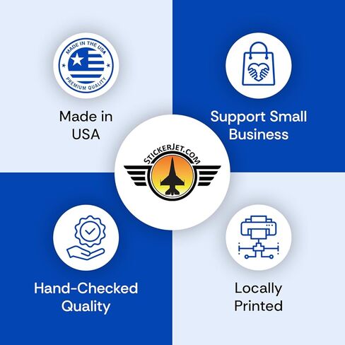 StickerJet Thank You Stickers Roll – 2"x2" Round Labels, 500 Stickers– Easy Peel & Stick, Premium Paper, Made in USA – Self-Adhesive for Packaging, Envelopes, and Gifts in Kuwait