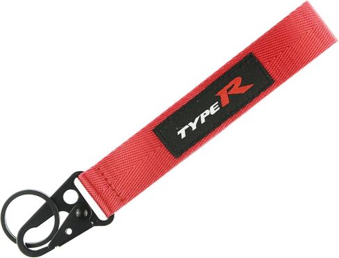 سلسلة مفاتيح JDM Style Type-R - حلقة مفاتيح للهاتف المحمول لسيارة السباق وحامل شارة الهوية لسيارة CIVIC، S2000، INTEGRA، السيارات وسيارات الدفع الرباعي in Saudi Arabia