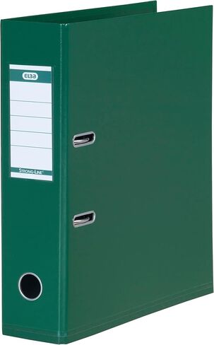 Elba Strong Line 100400535 Folder DIN A4 Double Edge Protection, Width: 8 cm Dark Green in Saudi Arabia