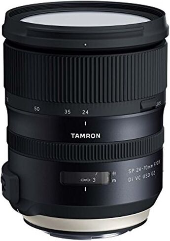Tamron SP 24-70 مم F/2.8 Di VC USD G2 لكاميرات Canon DSLR (ضمان محدود لمدة 6 سنوات من الولايات المتحدة الأمريكية) in Kuwait