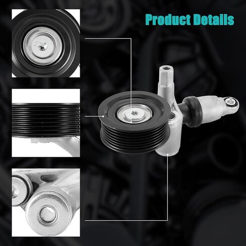 311705A2A01 Belt Tensioner Assembly with Pulley (2.0L 2.4L L4) For Acura TLX 2015-2020,For Honda Accord 2013-2017,Civic 2016-2022,CR-V 2015-2019 311705A2A02 39339 in Saudi Arabia